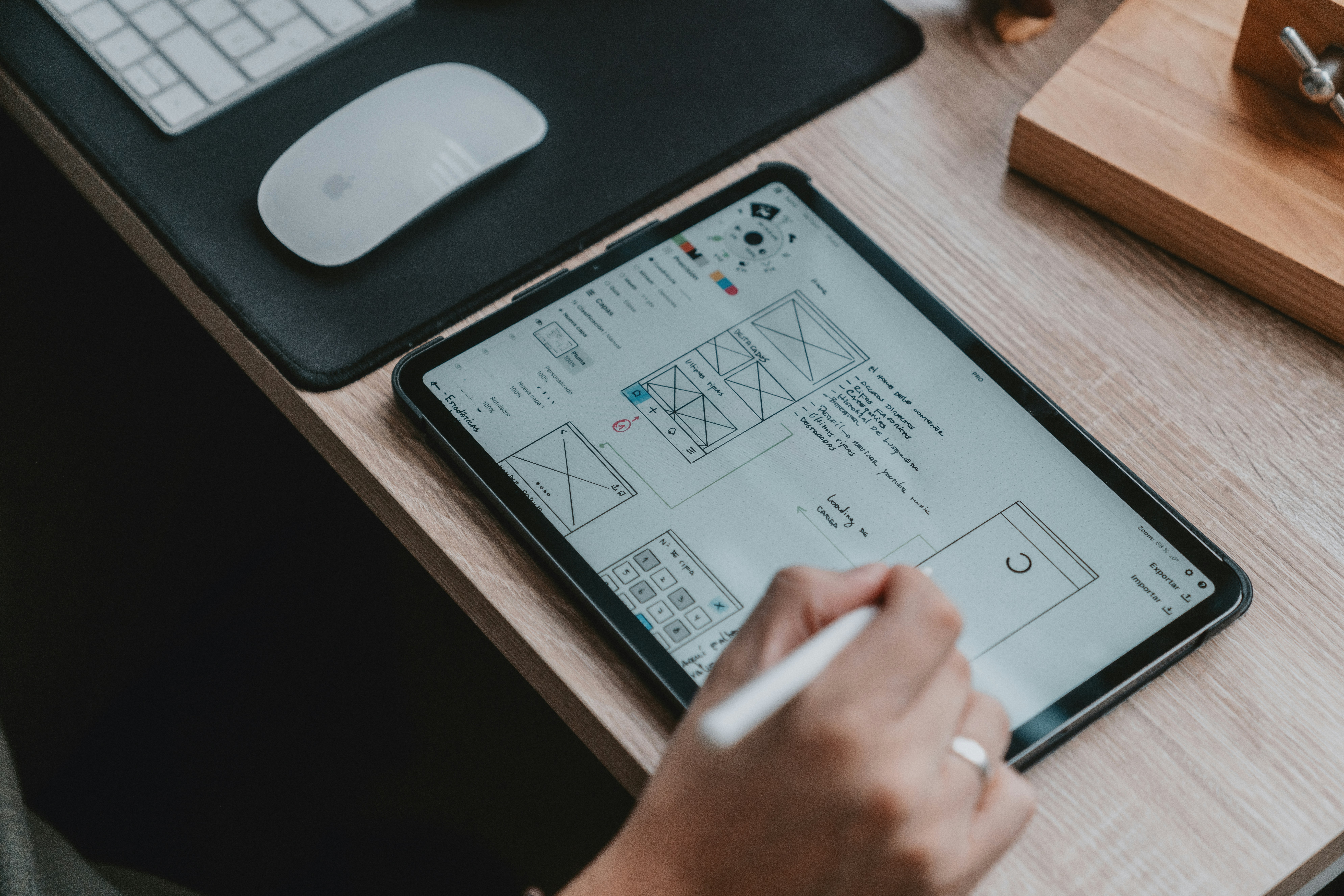 An image which depicts the skill (Intuitive UX/UI Design)
